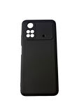 Poco M4 Pro ile Uyumlu Cappy Silikon Kılıf Siyah
