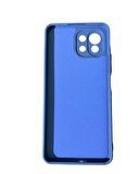 Mi 11 Lite ile Uyumlu Cappy Silikon Kılıf Lacivert