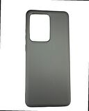 Galaxy S20 Ultra ile Uyumlu Cappy Silikon Kılıf Siyah