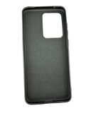 Galaxy S20 Ultra ile Uyumlu Cappy Silikon Kılıf Siyah