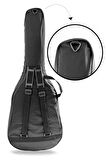Profesyonel Su Geçirmez, 20 Mm Pedli Soft Case Akustik Gitar Kılıfı - Ahşap Pena Kolye Hediye