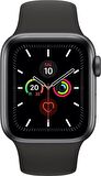 Apple Watch Series 5 GPS 44mm Uzay Gri Alüminyum Kasa Akıllı Saat TEŞHİR