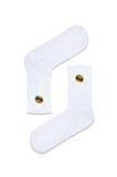 Hamburger Nakışlı Tenis Spor Çorap