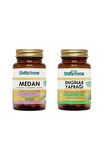 Karaciğer Detoks Enginar Yaprağı + Medan Ikili Set Artichoke Leaf + Milk Thistle + Dandelion