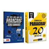 Pegem Akademi KPSS Paragraf 20 Deneme ve AKM Paragraf Soru Bankası Seti 2 Kitap