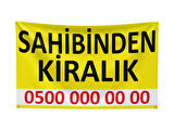 Sahibinden Kiralık Branda Afiş 150cm x 100cm Ebatında
