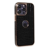 iPhone 14 Pro Kılıf Snake Kapak - Siyah
