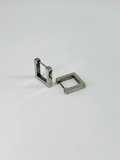 Rodyum   Çelik Erkek Küpe Çap (9 Mm) Kalınlık (3 Mm) - Ekp0022