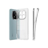 Redmi Note 15 Pro 5G Lüx Şeffaf Silikon - Şeffaf