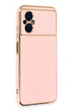 Xiaomi Poco M5 Kılıf Volet Silikon - Pembe