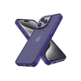 iPhone 15 Pro Max Kılıf Elegant Kapak - Derin Mor