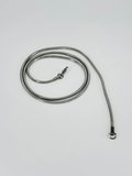 Rodyum Çelik Erkek Kolye 60 Cm - Ekl0022