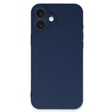 iPhone 16 Plus Kılıf First Silikon - Lacivert