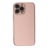 iPhone 15 Pro Max Kılıf Volet Silikon - Pembe