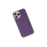 iPhone 13 Pro Max Kılıf Pc Sert Şeffaf Kapak - Mor