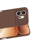 Huawei Honor 600 First Silikon - Kahverengi