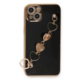 iPhone 14 Kılıf Esila Silikon - Siyah