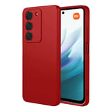 Redmi 15 4G First Silikon - Kırmızı