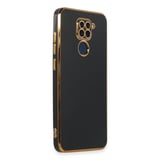 Redmi Note 9 Kılıf Volet Silikon - Siyah