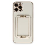 iPhone 12 Pro Max Kılıf Coco Elit Kapak - Beyaz