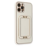 iPhone 12 Pro Max Kılıf Coco Elit Kapak - Beyaz