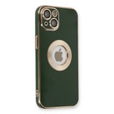 iPhone 14 Plus Kılıf Store Silikon - Yeşil