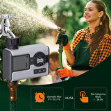 Akyol Garden 21177 Dijital Otomatik Bahçe Sulama Bilgisayarı Timer