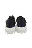 Guja Taşlı Bağcıklı Üstü Tekstil Sneaker Bayan Spor Ayakkabı 