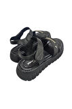 Pierre Cardin Dolgu Topuk Anatomik Taban Bayan Sandalet