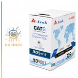 A-Link AL-CAT06 Cat6 0.50 mm CCA kablo, 305M.