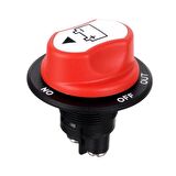 Mini Akü Devre Kesici Şalter IP56 - 12/24V 50A