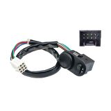 Opel Astra 98, Vectra, Zafira, Meriva 02, Corsa 02 - Ayna Ayar Düğmesi - 8 Pin