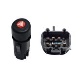 Ford Transit V184 01-06, Connect 06-09 - Flaşör Anahtarı - 7 Pin