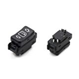 Mercedes W124 Ön Sağ Tekli Cam Açma Kapama Anahtarı - 5 Pin