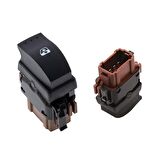 Renault Master 2, Trafic 2 - Sağ Cam Açma Kapama Düğmesi - 6 Pin
