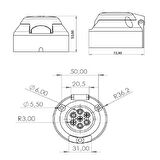 Römork Soketi - 7 Pin