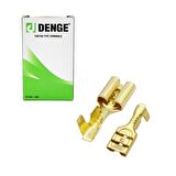 4.8mm Kablo Ucu Dişi Terminal Sarı Kablo Pabuç (Paket İçeriği 500 Adettir)