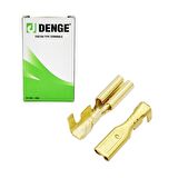 2.8mm Kablo Ucu Dişi Terminal Sarı Kablo Pabuç (Paket İçeriği 1000 Adettir)