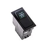 Universal Klima Düğmesi Anahtarı 2 Pin Rocker Switch - Ampullü 24V