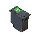 Universal Çalışma Genel Hizmet Lamba Düğmesi Anahtarı 2 Pin Rocker Switch - Ampullü 12V