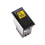 Universal Arka Çalışma İş Lamba Düğmesi Anahtarı 2 Pin Rocker Switch - Ampullü 12V