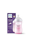 Doğal Tepkili Pp Pembe Biberon 260ml 1 Ay Scy903/11, SCY903/11, Tek Ebat
