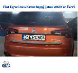 Fiat Egea Cross Krom Bagaj Çıtası 2020 Ve Üzeri Paslanmaz Çelik