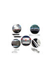 VW Passat B8 Krom Set 12 Parça 2015-2019 Model Arası Uyumlu Paslanmaz Çelik