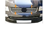 VW T5 Caravelle Krom Ön Panjur 6 prç. 2004-2010 P. Çelik