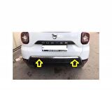 Dacia Duster Arka Tampon Üstü Krom 2018 ve Sonrası P.Çelik