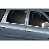 Dacia Logan MCV Krom Cam Çıtası 4 prç. 2005-2014 P. Çelik