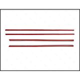 Dacia Logan MCV Krom Cam Çıtası 4 prç. 2005-2014 P. Çelik