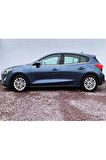 Ford Focus 4 Hb-Sedan Krom Cam Çıtası 4 Parça  2018 Ve Üzeri P.Çelik