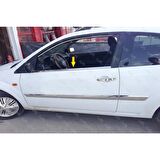 Ford Fiesta Krom Cam Çıtası 2 prç. 2002-2008 arası P. Çelik (COUPE)